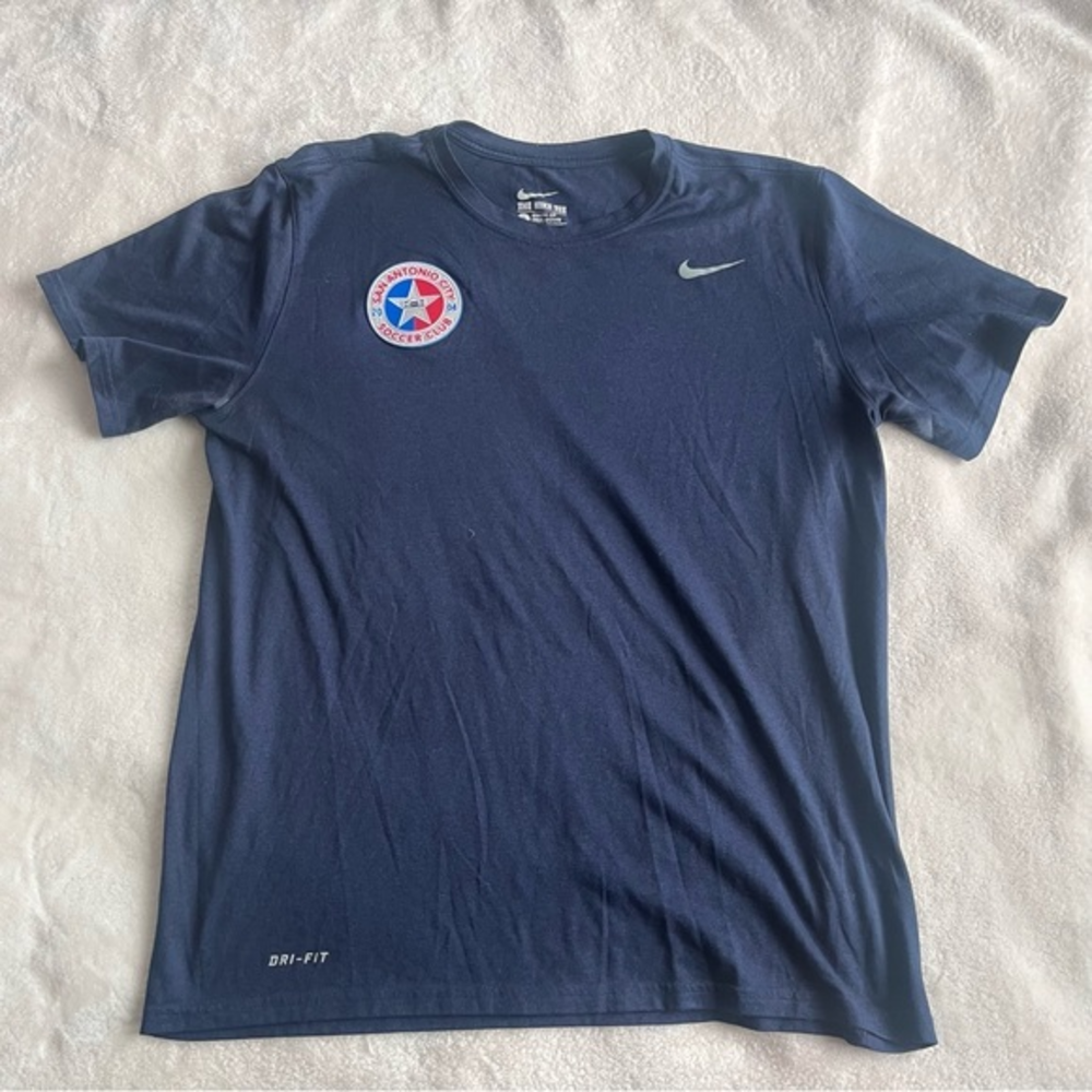 Nike Tee Mens San Antonio City Soccer Club T-Shirt Short Sleeve Size Large